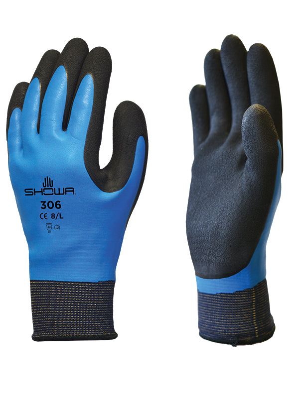 SHOWA 306 Water Repellent Latex Glove