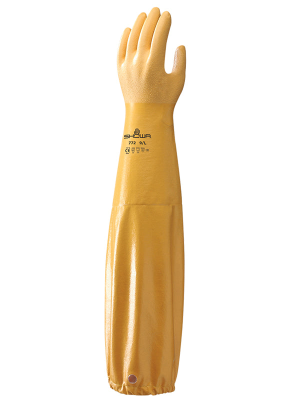SHOWA 772 Long Sleeve Nitrile Glove