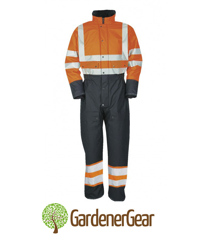 Sioen Rabaul Hi-Vis Winter Rain Coverall
